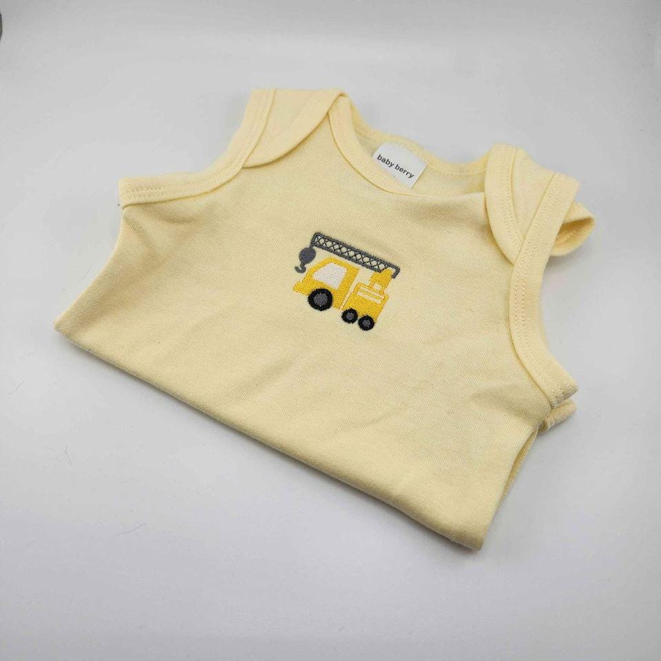 Truck body suit sleeveless Construction Crane
