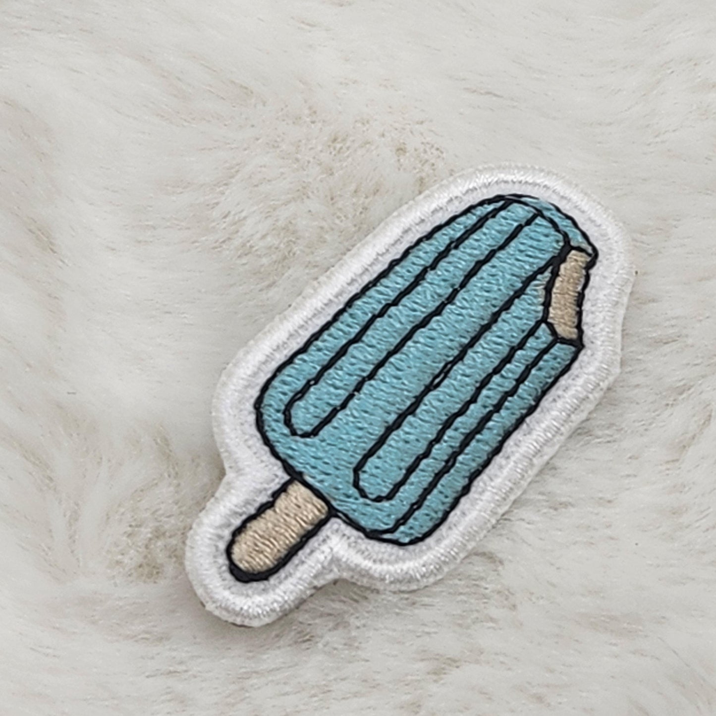 Icey Pole ice cream ice lolly popsicle Iron On Patch