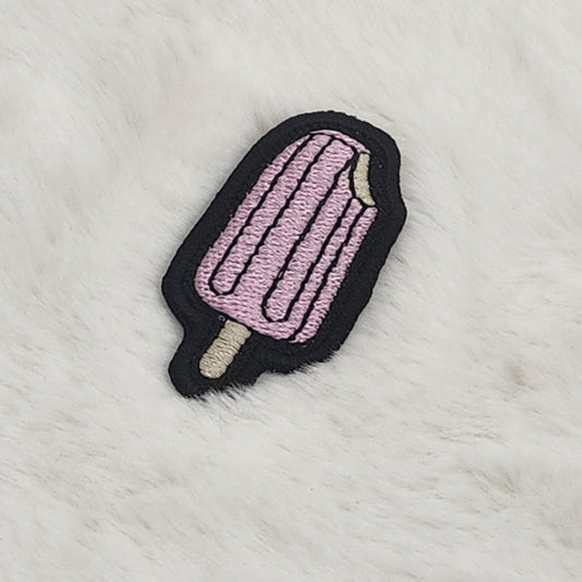 Icey Pole ice cream ice lolly popsicle Iron On Patch