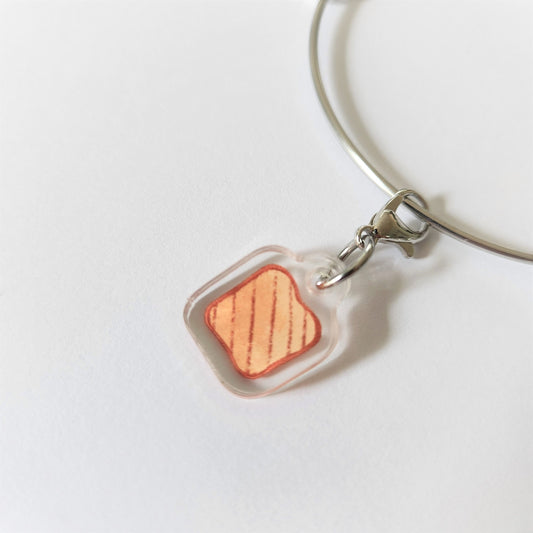 ADHD planner | toast task charm breakfast | task Bracelet