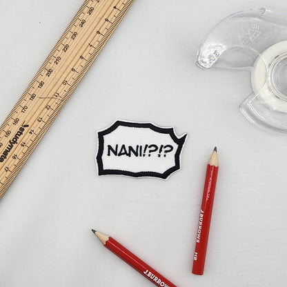 Nani!?!? Embroidered Patch