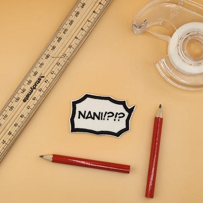 Nani!?!? Embroidered Patch