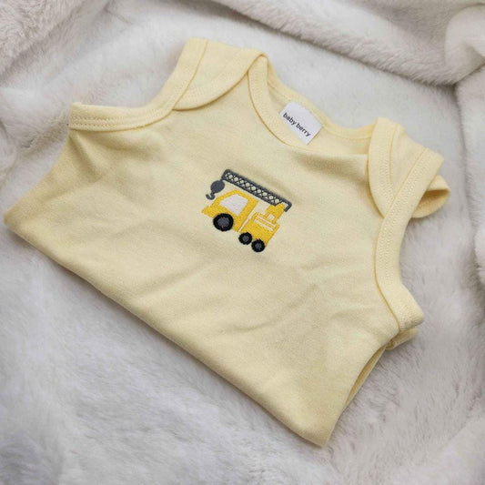 Truck body suit sleeveless Construction Crane